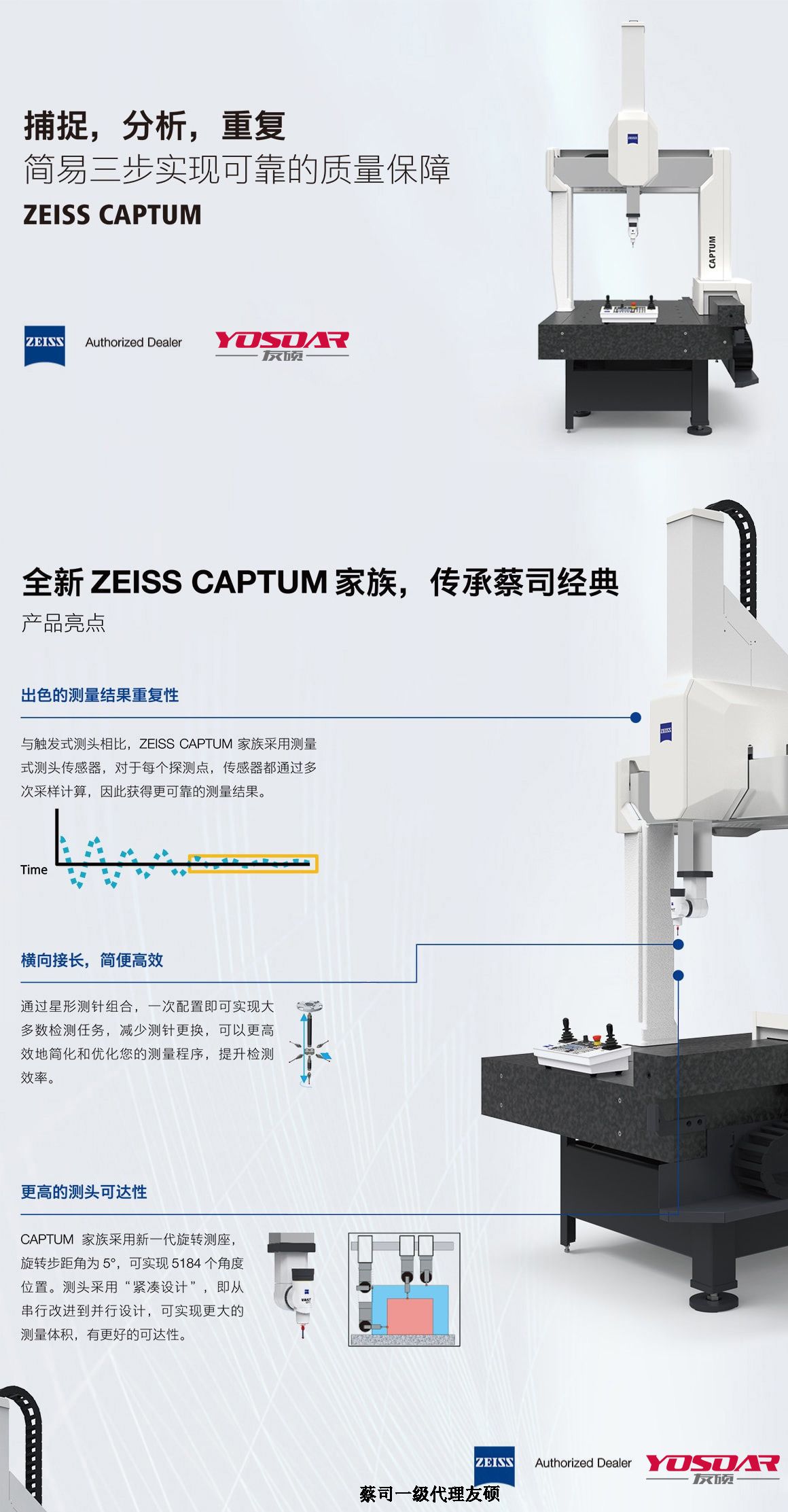 渭南蔡司渭南三坐标CAPTUM